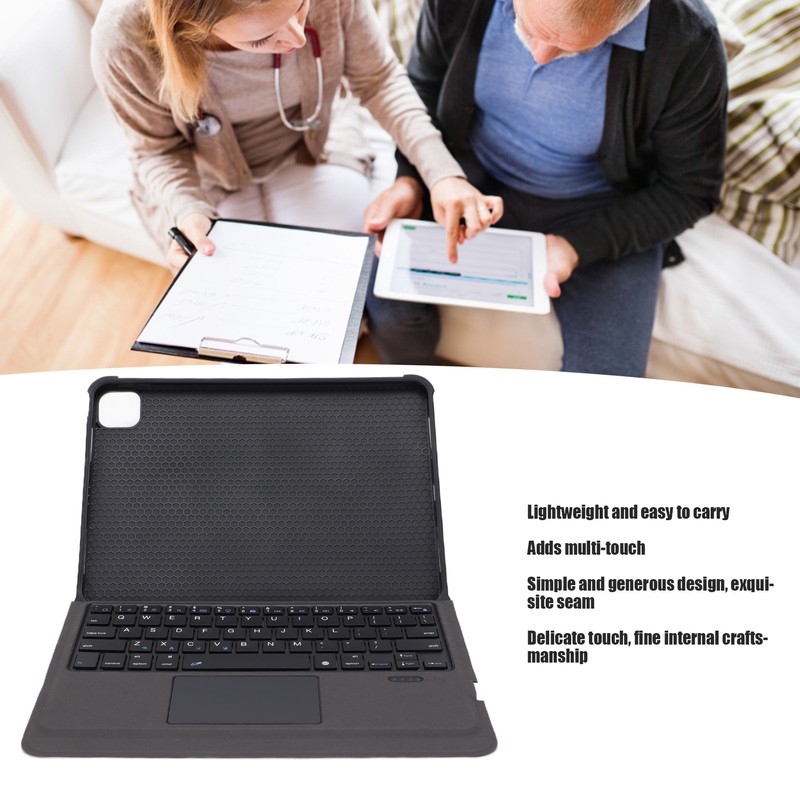 Wireless Keyboard Black Tablet Computer Accessories with Protective Cover for