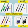 Online magiXX, 6 x Fun Boys Erasable Gel Pens, Blue