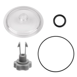 Sand Filter Pump Replacement Parts, SF15110 Pool Leaf Trap Cover Lid, Valve&O-Ring, Fits Intex 12 Inch Sand Filter Pumps, Replacement for Intex SF15110, 11823, SF80110-2, SF80110-1, ECO15110-2 Models