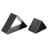 2PCS Triangle Leather Cutter Alloy Steel Hollow Punch Cutter Set