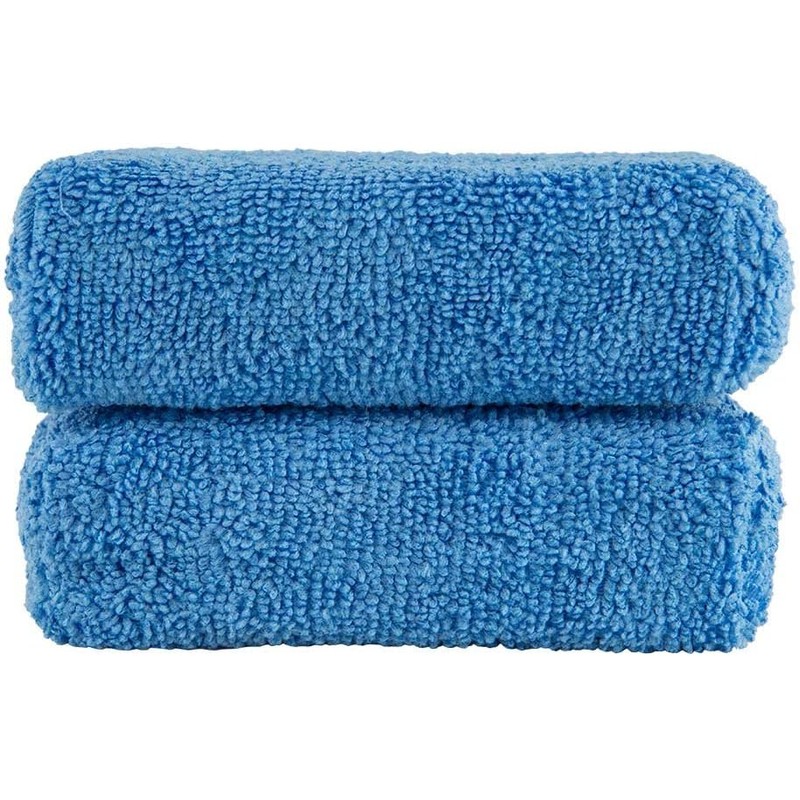 Chemical Guys Aplicador de Microfibra, Azul, Paquete de 2, Mic