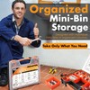 185Pcs 304 Stainless Steel Hose Clamp Kit w/Case & Tools,