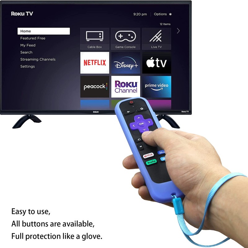 [2 Pack] Remote Cover (Glow in The Dark) Compatible with
