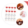Minkissy Heart Shape Nail Art Toe Dividers 16pcs Manicure Supplies