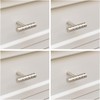 Melody Maison Silver Metal Hammered Drawer Bar Pull Handle