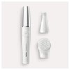 Braun FaceSpa Facial Epilator with Cleansing Brush