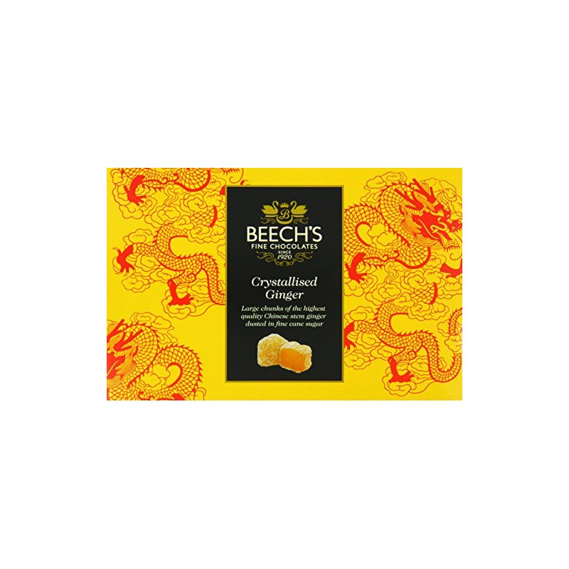 Beech’s Crystalised Stem Ginger Gift Box, 150 g