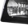 Spec-D Tuning Black Headlights+Corner Lamps Compatible with Ford Econoline Van