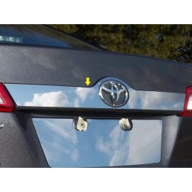 QAA (FOR) 2012-2014 TOYOTA CAMRY * 1 Pc Stainless License Bar, Above Plate Accent Tr