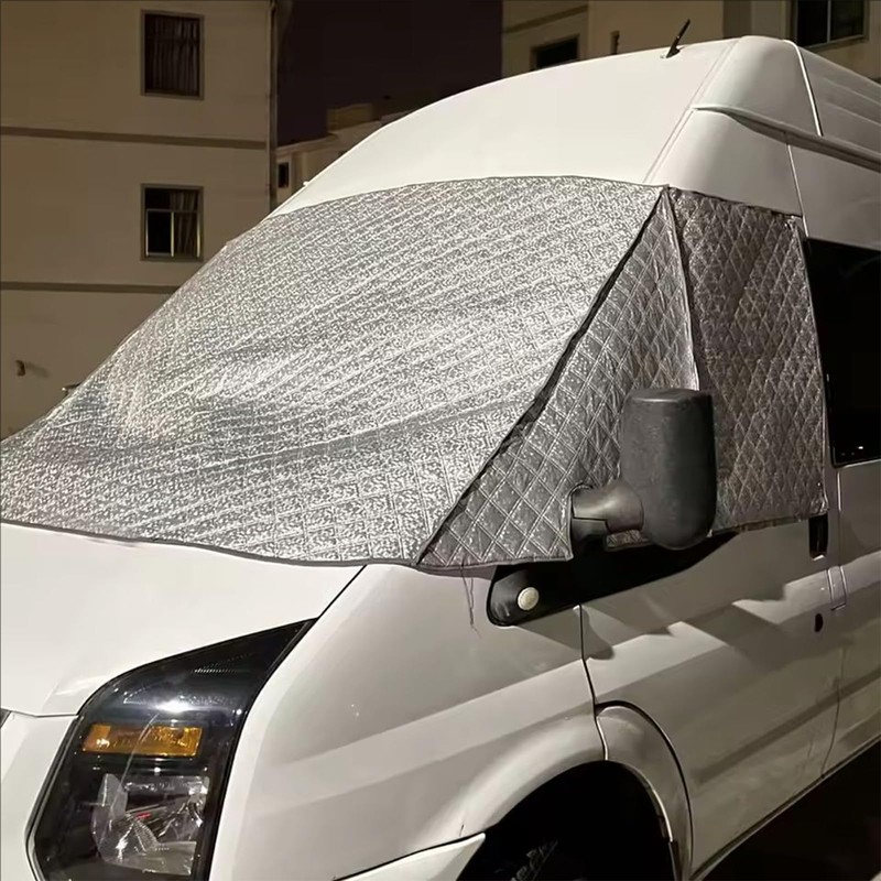 KDOWES RV Windshield Cover Compatible with Ford E450 Class C