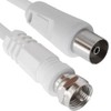 CABLEPELADO 5 Meter 75 Ohm Coaxial Female to F Male