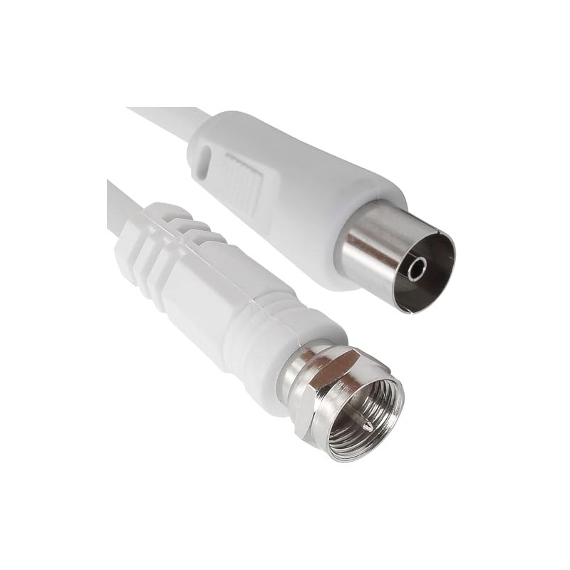 CABLEPELADO 5 Meter 75 Ohm Coaxial Female to F Male