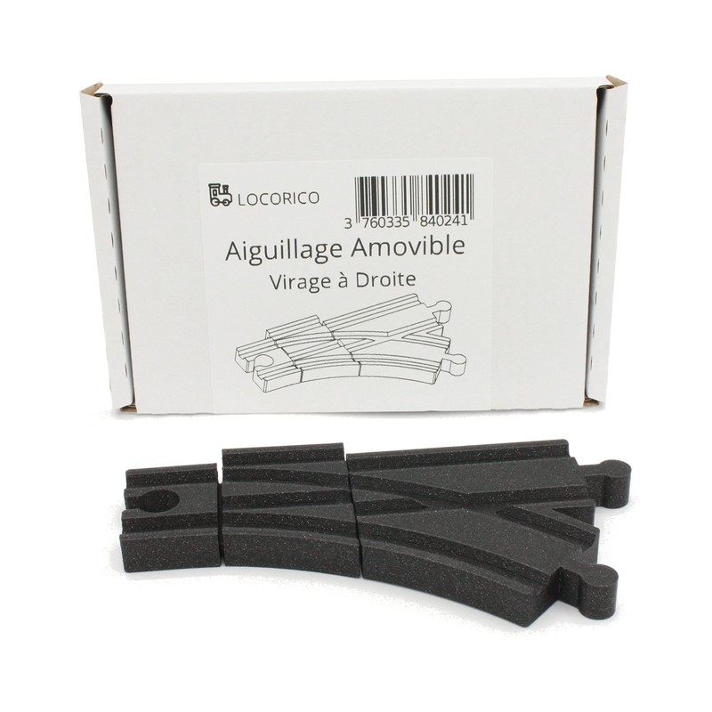 Locorico - Mechanical Switches for Wooden Rail Compatible with Brio