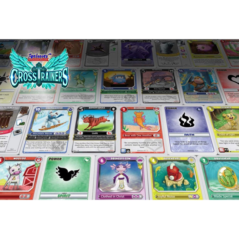 Animo Living Deck Bible Verse Game Cross Trainers Booster Pack