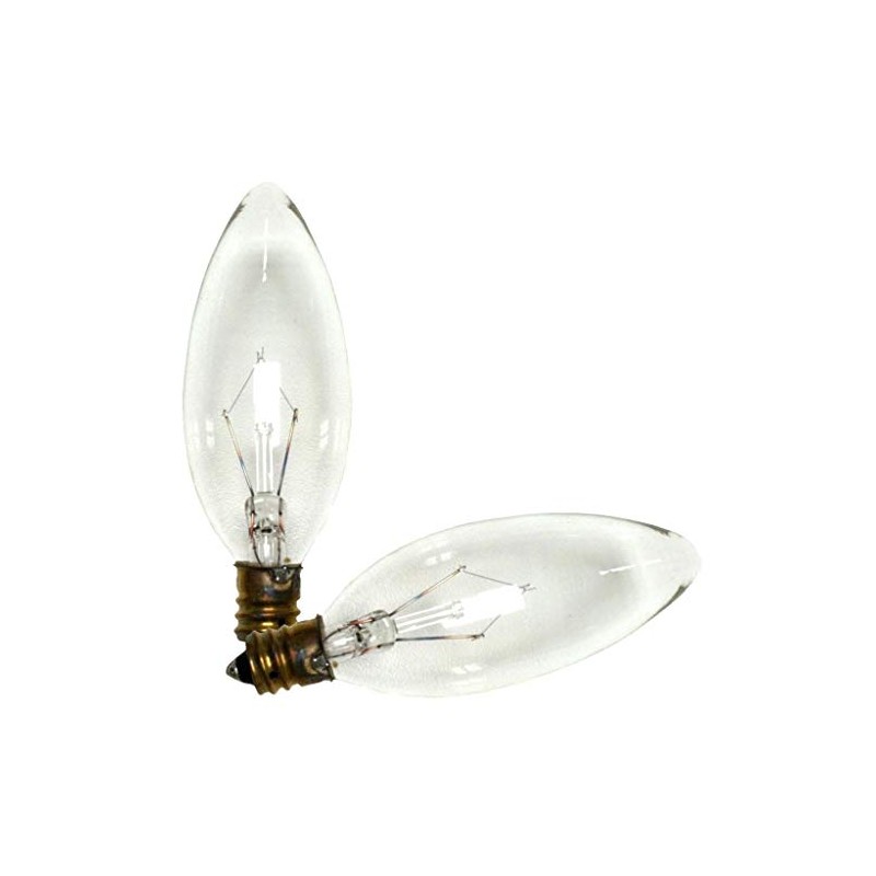 Westinghouse 4023 40-Watt, B 9-1/2 Decorative Ceiling Fan Bulb, Candelabra