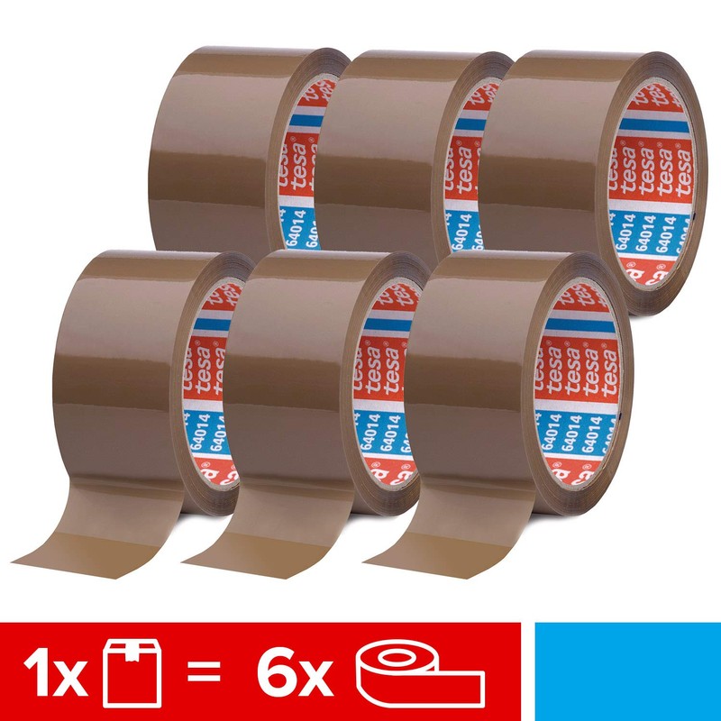 tesapack 64014 in a pack of 6 - Low-noise parcel