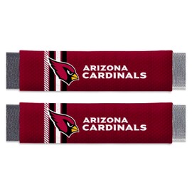 FANMATS 32084 Arizona Cardinals Team Color Rally Seatbelt Pad - 2 Pieces