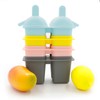 Ice Cream Mold Silicone Practical Portable DIY Ice Pop Maker