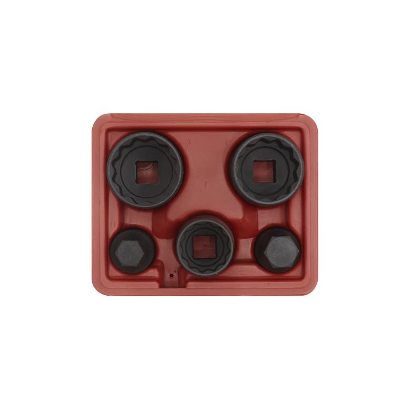 Sealey SX053 Impact Hub Socket & Socket Bit Set 5pc