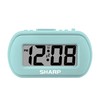 Sharp Digital Alarm Clock – Tactile Case with Soft Rubberized