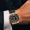 Men Field Watch Mineral Glass 50M Waterproof Silicone Strap Luminous