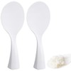 2 Pack Non Stick Rice Scooper Standing Rice Spoon Paddle,
