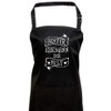 Shirtinstyle Chef's Apron with German Text "Bester Husband der Welt"