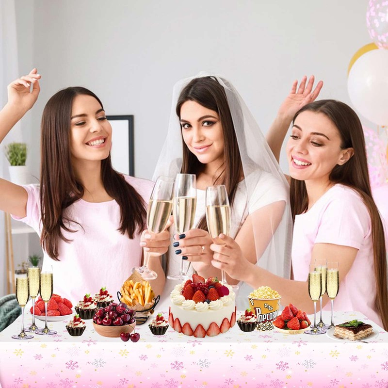 CINGHIA Birthday Tablecloth, Party Tablecloth, Disposable Tablecloth, Paper, Disposable Tablecloth,