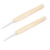 0.7mm & 1.3mm Bridge Pin Hole Slotting Saw Kit For