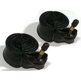 2x LONG VALVE Bike Cycle Inner Tubes 700 x 18-23/25 c With 48mm SCHRADER VALVE - 700c