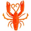 Gamakatsu Octrise Norinori Claw #6 Vivid Orange UV
