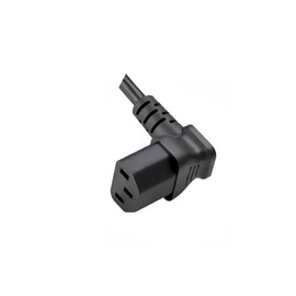 DINIC Power Cable CEE 7/7 to C13 90 Degree Angled 3 Pin