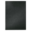 Sigel SM110 Menu Folder with Elastic Binding, Black, with 2