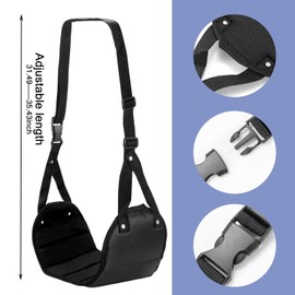 GWAWG 1 PCS Airplane Footrest Best Travel Foot Rest, Airplane Travel Accessories, No Clashing Foot Hammock & Portable Plane Leg Rest, Provides Relaxation and Comfortable for Long Flight