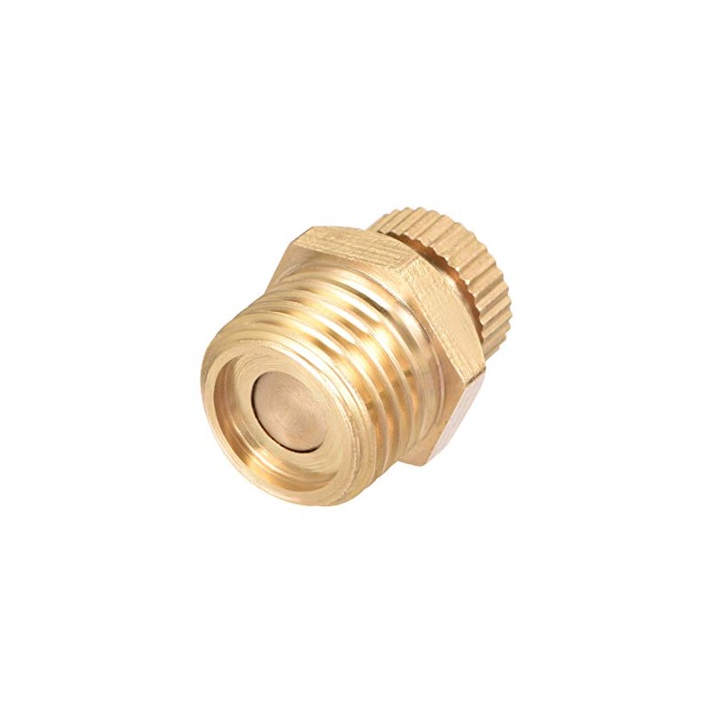 sourcing map Air Compressor G1/4 Male Thread Water Drain Valve