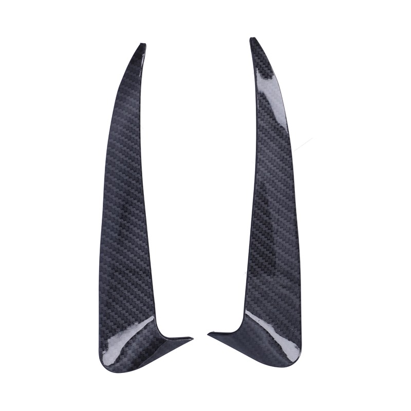 2pcs Rear Bumper Spoiler Side Canard Left Right Fit for