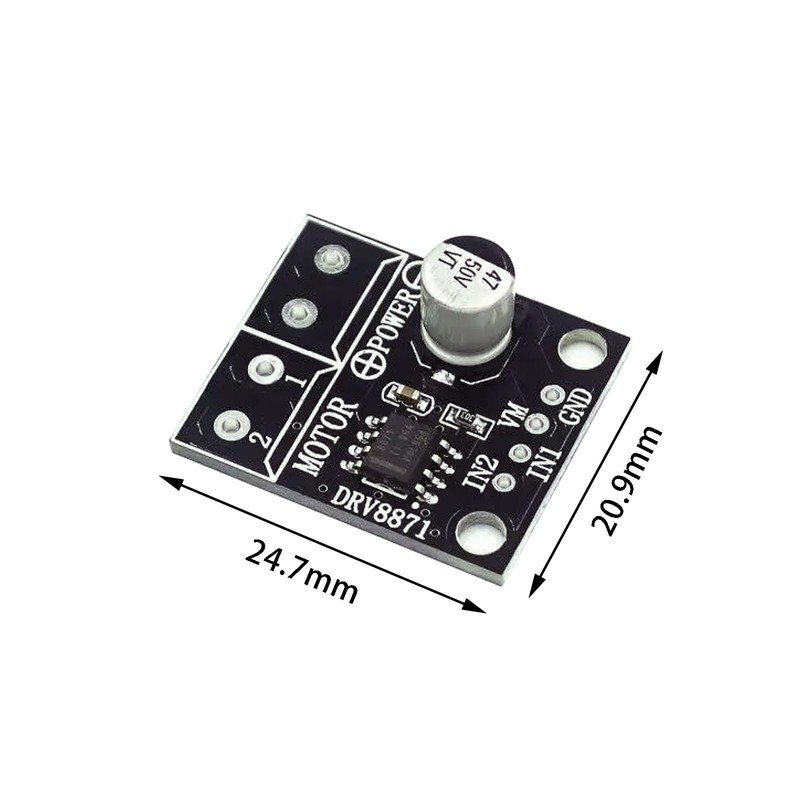 Pack of 2 DRV8871 Driver Module 1.5A 2 Channel H