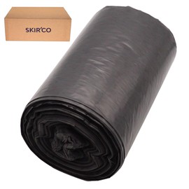 SKIR'CO (50 Stück) Müllsäcke 35 Liter, schwarz Müllsäcke 50 x 60 cm, Müllbeutel, schwarze Müllbeutel