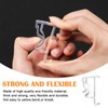 12pcs Valance Clips for Blinds,2 Inch Clear Blind Clips Plastic