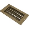 4" x 10" Brown Floor Register (4 Pack)