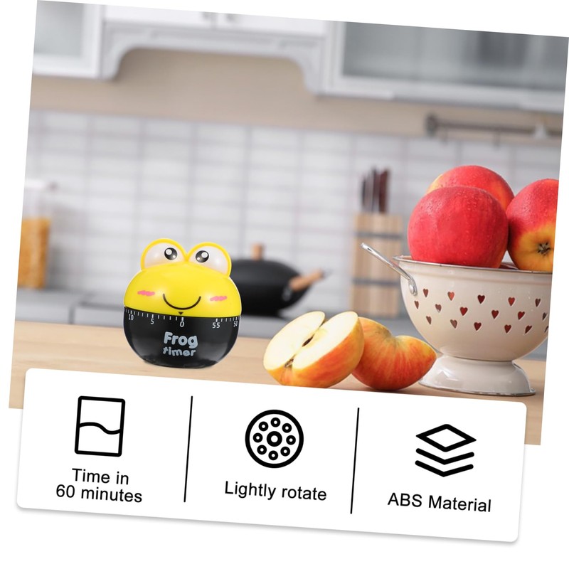 MAGICLULU Cartoon Kitchen Timer Mechanical Timer Device for Cooking Portable