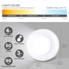 STAR-SPANGLED 2.8” LED Puck Lights Under Cabinet AAA Battery, 5