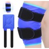 Bolsa de Hielo en Gel para Rodilla,Compresas de Gel Frio,Correas