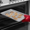KitchenAid 13x18in Nonstick Aluminized Steel Cookie Slider, Silver