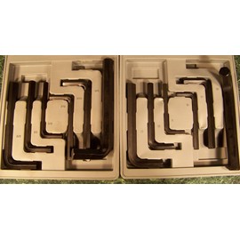 12pc CR-V Jumbo HEX Key Wrench Set SAE and Metric with CASE Big Allen Upto 3/4" 19mm