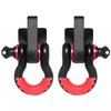 MARSITTER Front Tow Hook Mount Bracket and D-Rings Compatible with