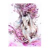 ParNarZar Diamond Painting Pink Horse 35 x 45 cm Square
