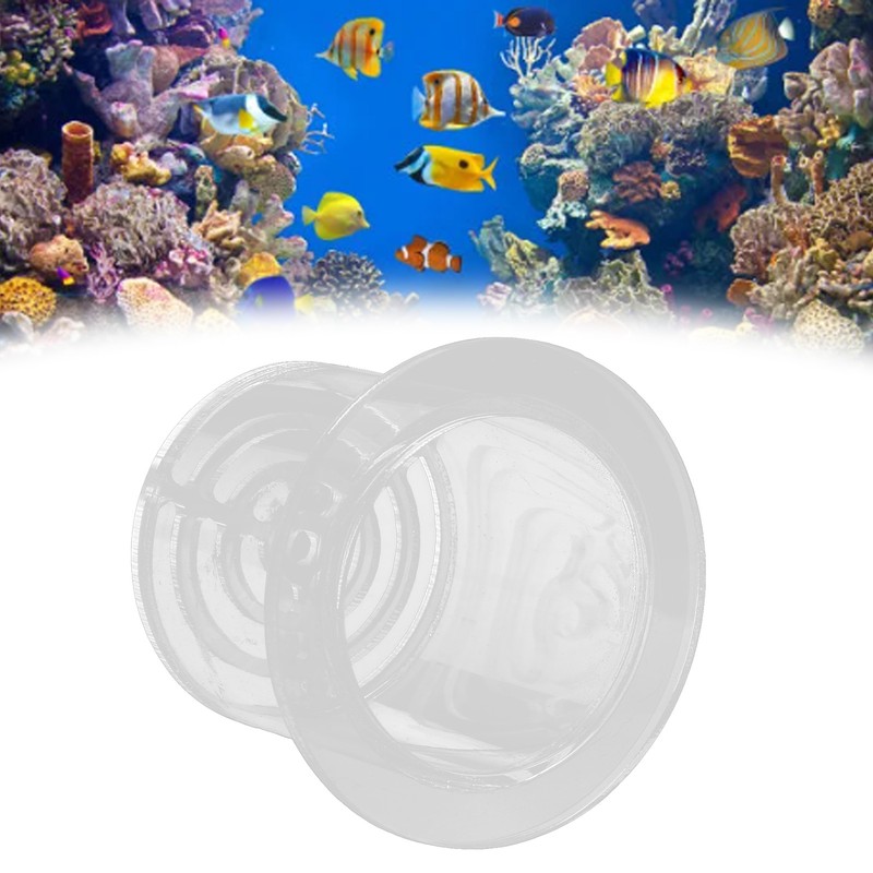 Feeding Breeding Protection Cover R Acrylic Transparent Coral Feeder Cover