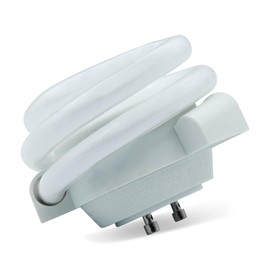 Technical Precision 120V 13W Equivalent to 60W - Squat Spiral CFL Light Bulbs - Replacement for Maxlite MLS13GUSWW6 Light Bulb GU24 Bi Pin Base - 2700K Warm White - Low Profile Bulb - 1 Pack