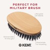 Kent Military Oval Beech and Bristle Hairbrush